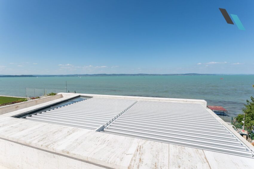 Algarve Aero lamellás pergola tetőszerkezet
