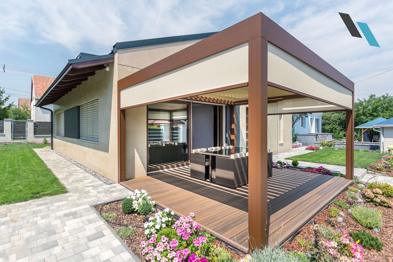 Camargue bioklimatikus pergola