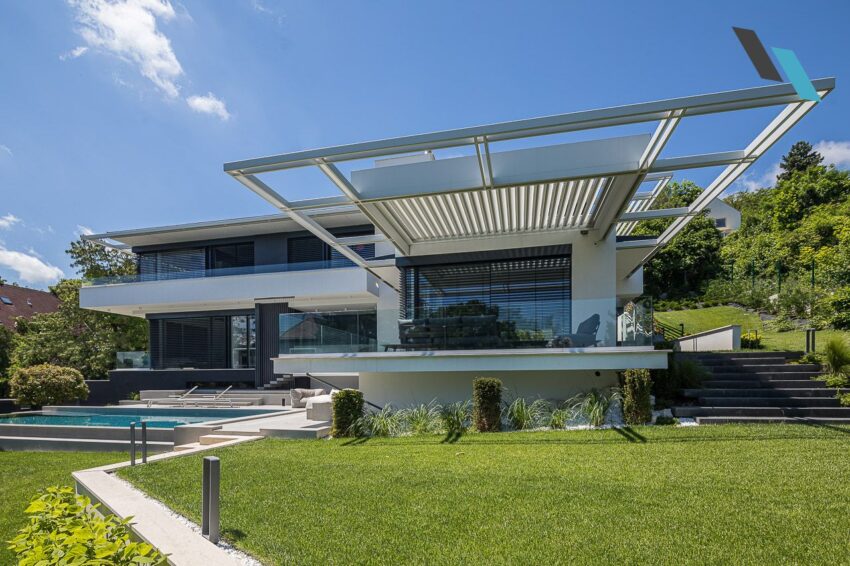 Algarve Aero lamellás pergola