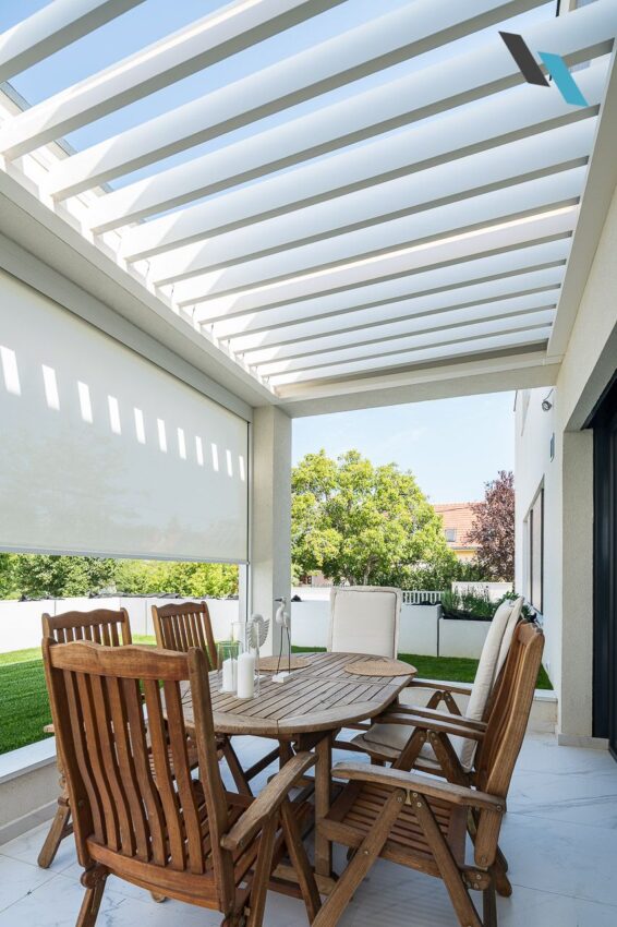Algarve Aero pergola integrált LED világítással