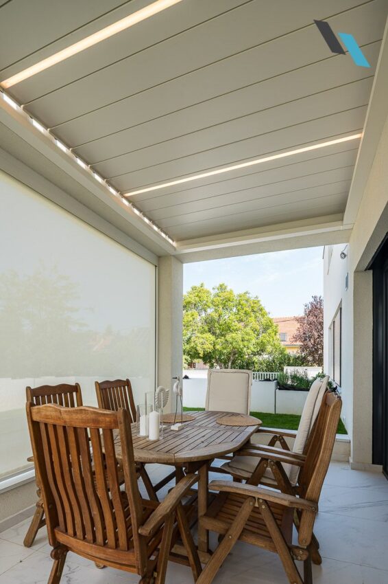 Algarve Aero pergola integrált LED világítással