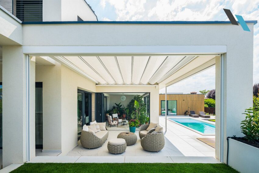Alumark Flat Aero pergola