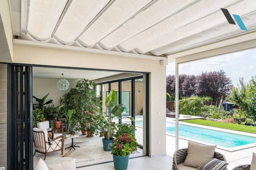 Alumark Flat Aero pergola