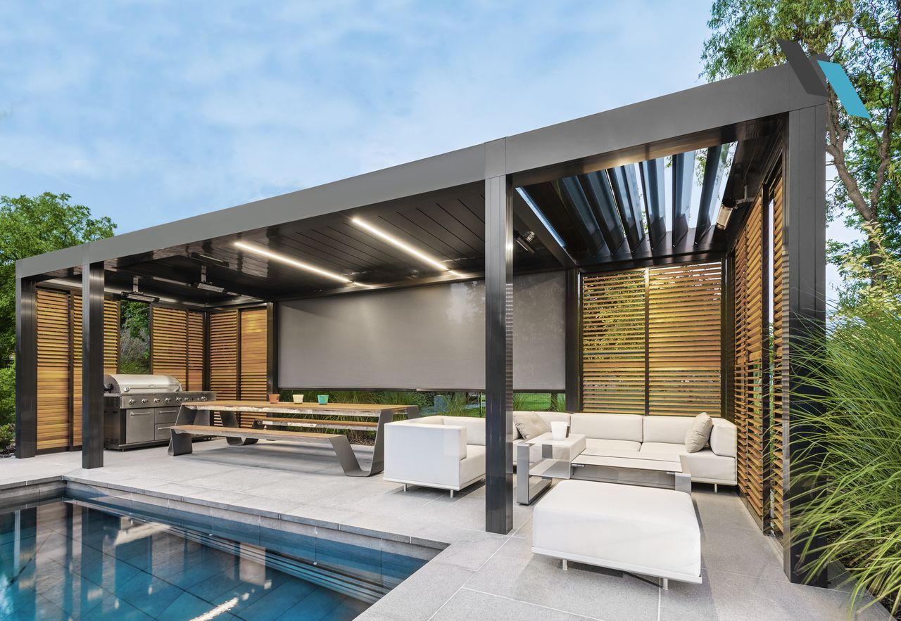 Camargue bioklimatikus pergola